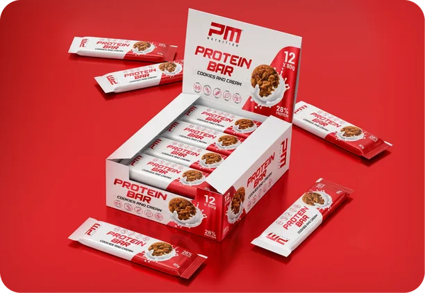 PM Protein Bar packaging